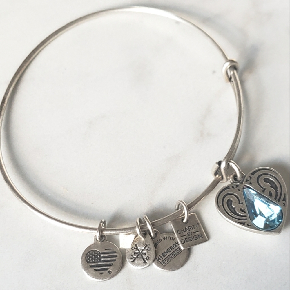 Alex and Ani Blue Stone